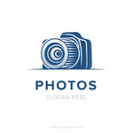 Photographer or photo studio logo design