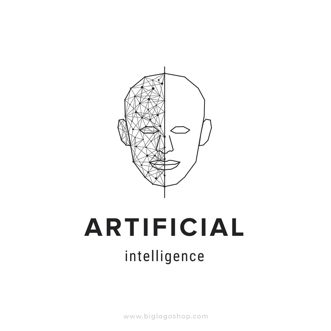 Artificial Intelligence Logo. Artificial Intelligence and Machine Learning  Concept. Vector symbol AI. Neural networks. Deep learning and future  technology concept design Stock Vector Image & Art - Alamy